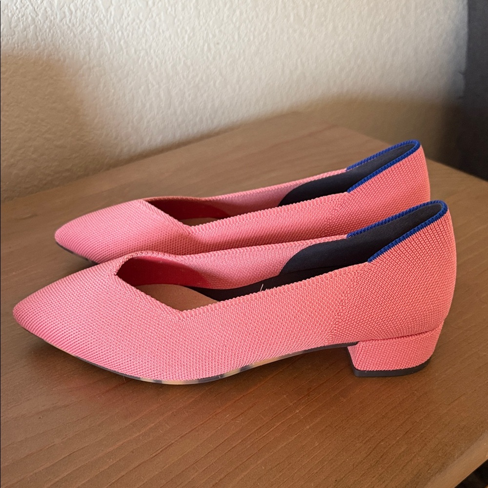 NEW Rothy’s The High Point Heels in Tulip US 7, US 8 Women’s